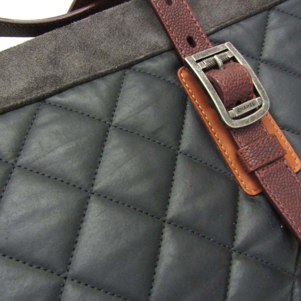 CHANEL Black Leather Tote Bag - Picture 10 of 16